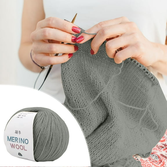 PATLOLLAV Wool Yarn,Artificial Wool Ball,Warm and Soft Yarn for Hand Knitting and Crocheting,Wool Yarn DIY Scarf Crochet Thread Supplies,Yarn for Hand DIY Clothes,Scarves,Hats
