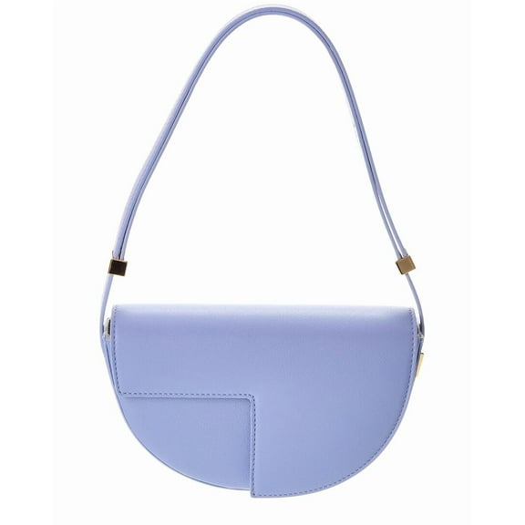 PATOU Leather Shoulder Bag, Blue