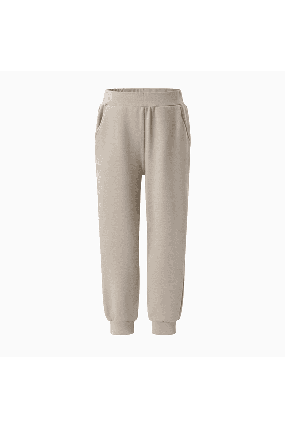 Kids Dual-Tech Sweatpants –Warmth-Boost & One-Way Wicking Quick-Dry Tech Pants, Boys & Girls Athletic Fleece Jogger