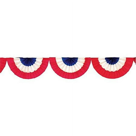 PATRIOTIC FOURTH OF JULY PARTY DECORATION, RED, 5.5 X 11.6IN