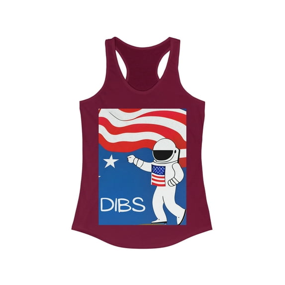 PATRIOTIC JULY FOURTH ASTRONAUT DIBS TANK
