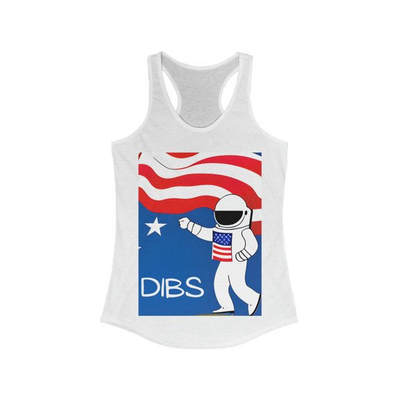 PATRIOTIC JULY FOURTH ASTRONAUT DIBS TANK