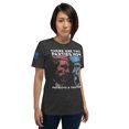 thumbnail image 1 of PATRIOTS & TRAITORS Unisex t-shirt (Dark Grey Heather, 2XL), 1 of 6
