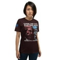 thumbnail image 1 of PATRIOTS & TRAITORS Unisex t-shirt (Oxblood Black, 4XL), 1 of 6