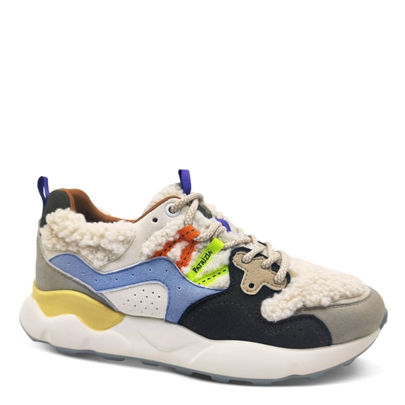 PATRIZIA FLYINGCOLORS Women’s Colorblock Fashion Sneaker – Chunky Sole Lace-Up with Cushioned Insole