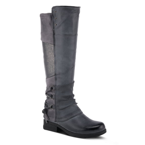 PATRIZIA Spring Step Maxie Boots for Women - Modern Pull-On Tall Boots with Zipper Closure - Knee High Ladies Boots for Outdoor