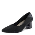 thumbnail image 1 of PATRIZIA Women's Senna Block Heel Pumps with Pointy-Toe Silhouette, Shimmering Crystals, and Comfortable Fit, 1 of 9