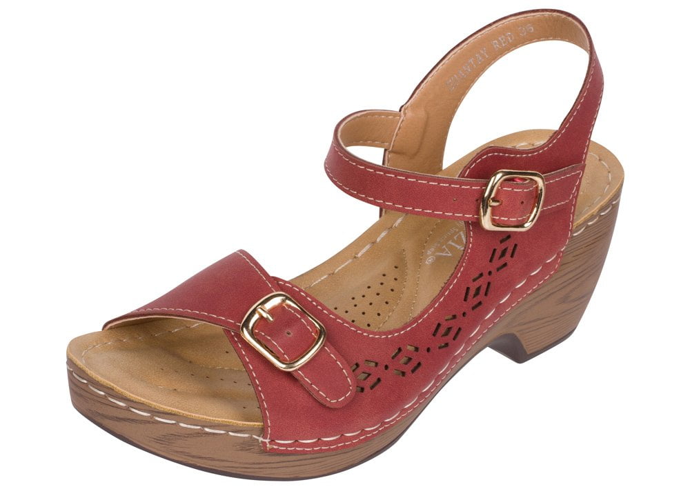 Modern Party Wear Red Heel Sandal, for Footwear at Rs 200/pair in Hyderabad  | ID: 21590164973