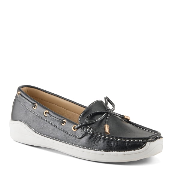PATRIZIA Women's Wardell Slip-On Boat Shoes – Casual Elegance with Supportive Insole, Lightweight Design