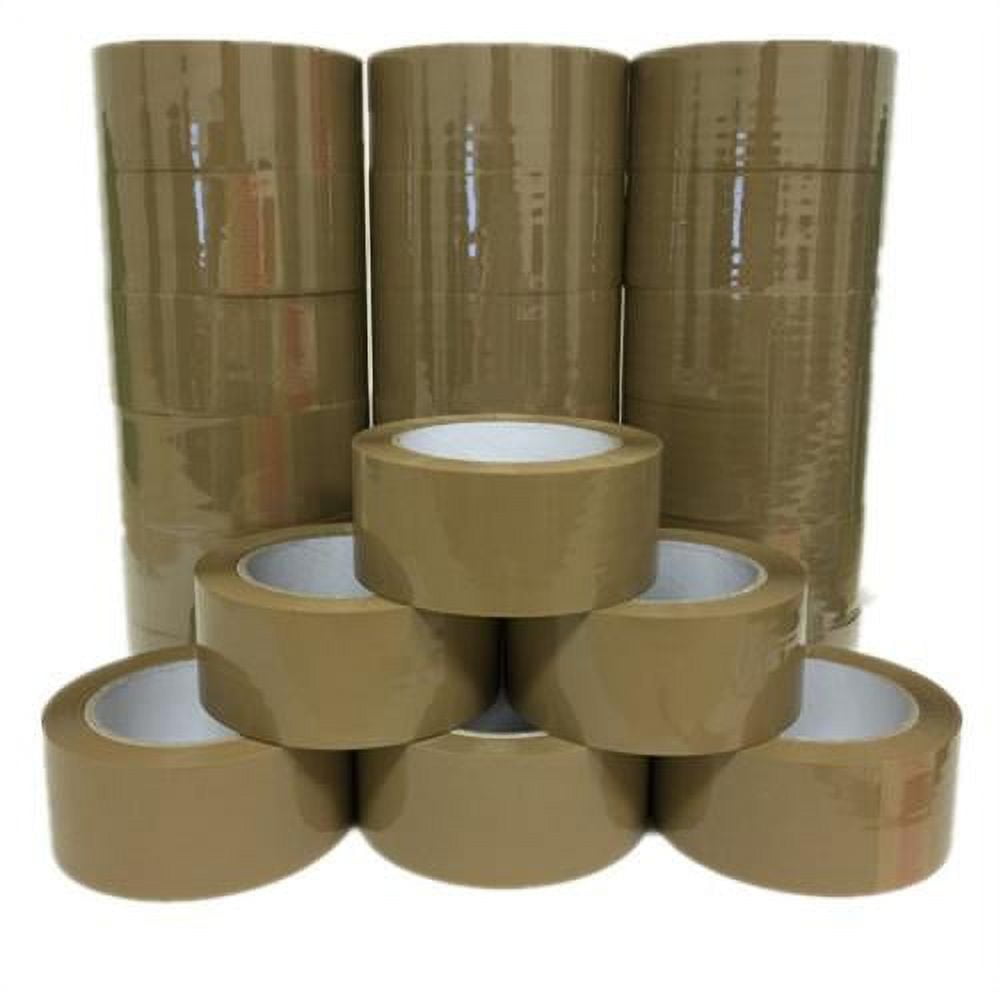 PATRON 2" Pack of 36 110 Yard Brown heavy-duty Sealing Adhesive Tape Packaging Shipping Carton TapePATRON 2" Pack of 36 110 Yard Brown heavy-duty Sealing Adhesive Tape Packaging Shipping Carton Tape