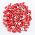 thumbnail image 1 of PATRON PSR8-200 200PCS #8 Red Insulated Fork Spade Wire Connector Electrical Crimp Terminal 18-22AWG, 1 of 1