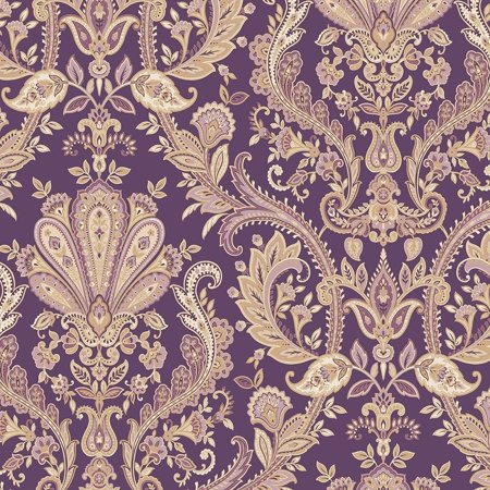 PATTON Jacobean Paisley Wallpaper