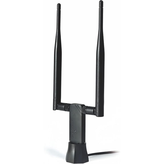 PAU0D AC1200 Wireless AC USB Adapter w/Dual Antennas - Windows 7/8/10/11/2019/2022, Zorin, MXLinux, Mint, Ubuntu, Fedora, openSUSE, Rocky, Kali Linux and Raspbian