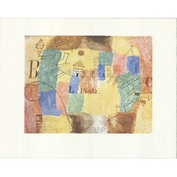 PAUL KLEE The L-Square Under Construction, 1990