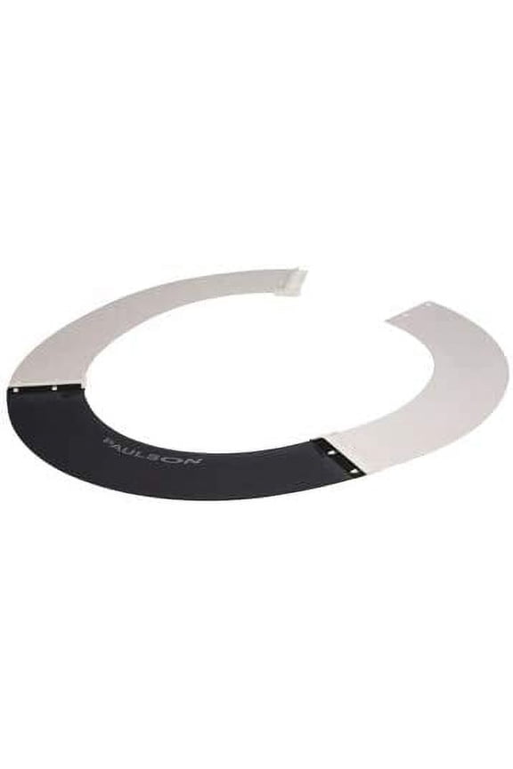 A-S4-F Smoke/White Sun Shield Visor for Fibre-Metal Full Brim Hardhats
