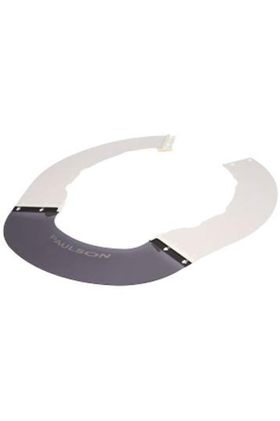 PAULSON A-S5-F Smoke/White Sun Shield Visor for Fibre-Metal Cap Style Hardhats