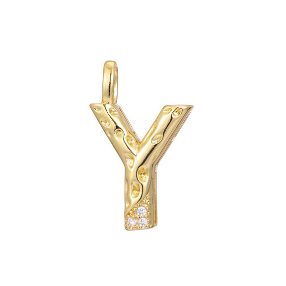 PAURO Initial Necklaces for Women A-Z Letter Gold Plated Stainless Steel Cubic Zirconia Personalized Statement Delicate Alphabet Snake Chain Charm Elegant Dainty Pendant Jewelry Gold Letter Y