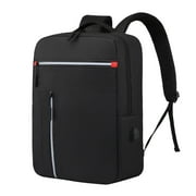 PAVEOS Backpack for Women Business Backpack, Bags for Travel Flight Fits 15.6 Inch Laptop with USB Charging Port Travel Backpack Black