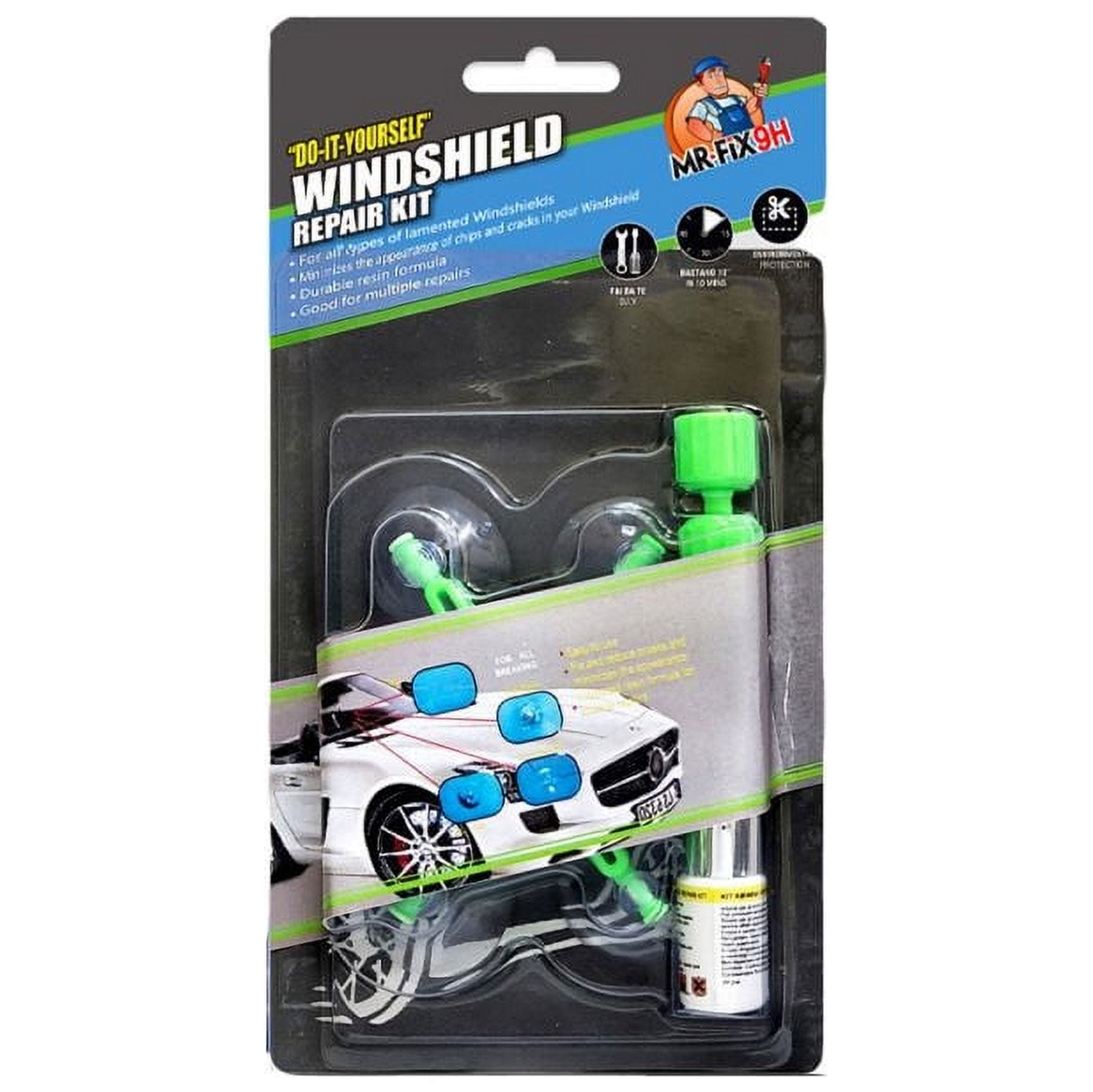 PAVEOS Car Repair Tools Windshield Repair Kit, Windshield Crack Repair