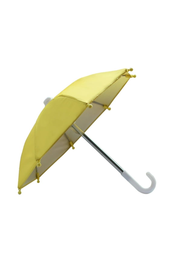 Decorative Umbrellas in Clearance Sun Shade Umbrella for Mobile Phone Bicycle Umbrella Portable Yellow-o