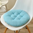 thumbnail image 1 of PAVEOS Dining Chair Cushions, Round Corduroy Chair Cushion for Patio and Office, Comfortable and Stylish Seat Pad, Soft and Functional Chair Pads, 1 of 3