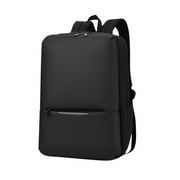 PAVEOS Duffle Bag Large Capacity Computer Backpack, Business Leather Film Backpack, Succinct Business Travel Bag Travel Backpack Black