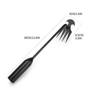 PAVEOS Hand Weeding Tools Gardening Hoe Garden Tool Weed Puller Tool for Backyard Farm Planting & Weedin Grass Remover Garden Rakes A One Size