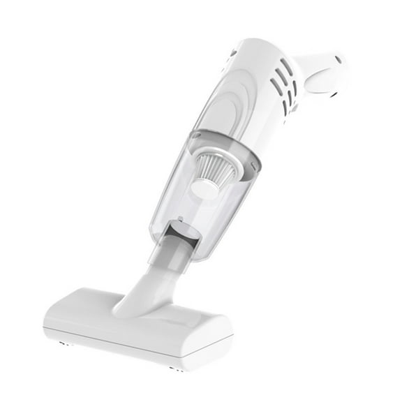 PAVEOS Home Appliances Clearance Vacuum Cleaner with 30 Mins Long Runtime Lightweight Mattress Vacuum Cleaner for Bed Sofa Portable Cleaner White-k