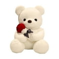 thumbnail image 1 of PAVEOS Home Decor in Clearance Valentine's Day Gift Plush Toy Rose Bear Cuddly Doll Doll Girl Doll Multi-color-k, 1 of 4