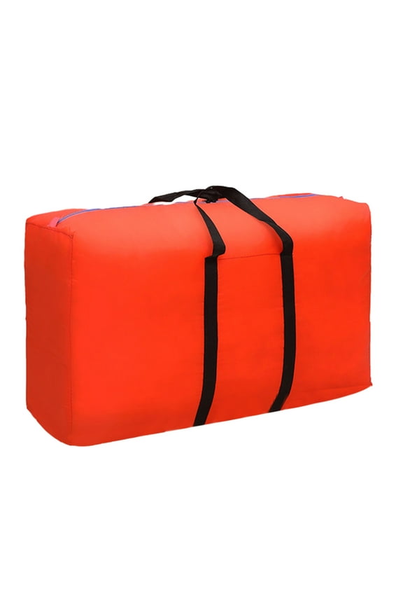 Laptop Backpack Large Clothing Storage Bags 100L Clothes Storage Bag Foldable Clothing Storage Bags with Zippers Clothes Bags Backpack for Women Orange