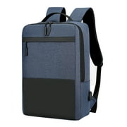 PAVEOS Laptop Bag Business Backpack, Bag for Travel Flight Fits 15.6 Inch Laptop with USB Charging Port Backpack for Men Blue