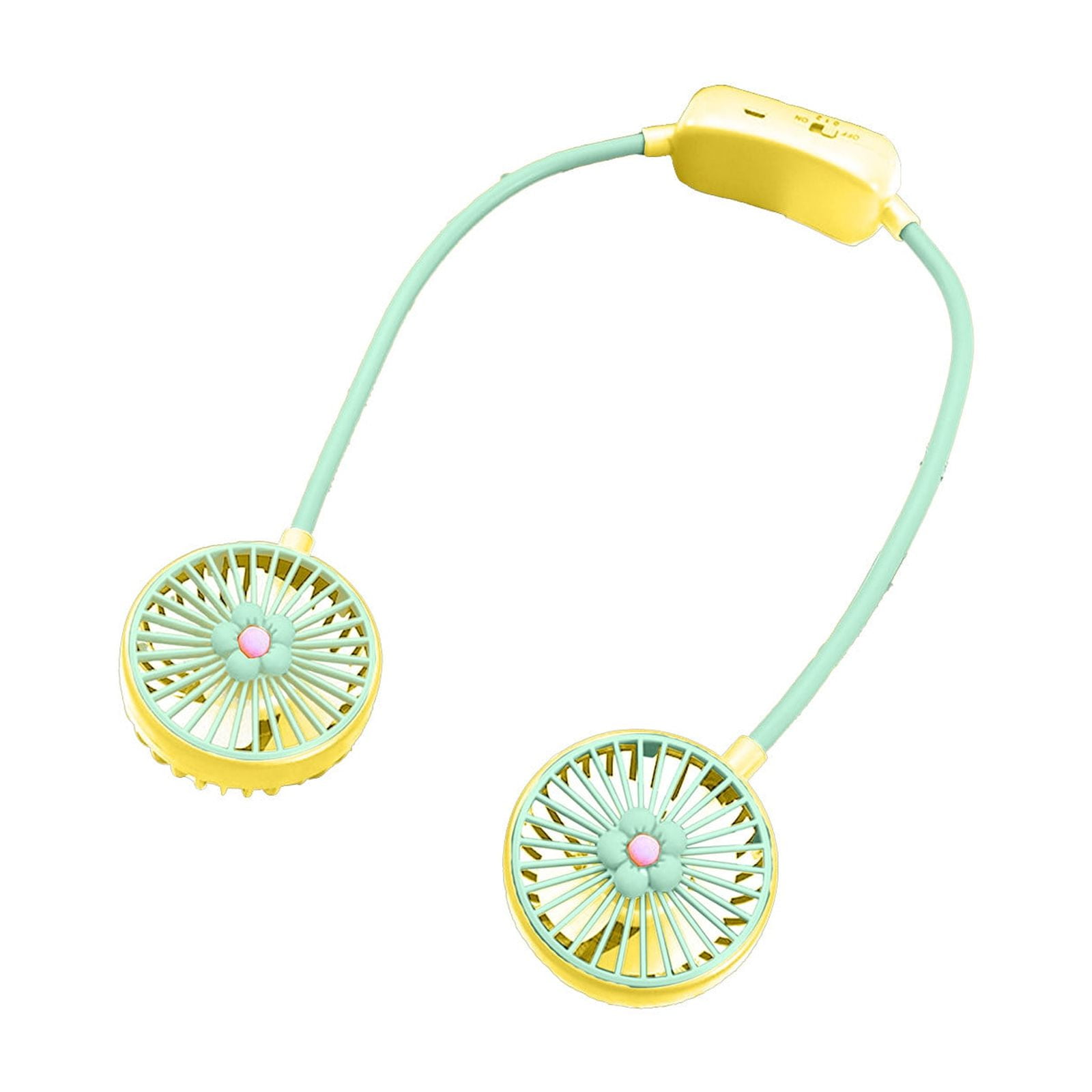 PAVEOS Neckfan Clearance Sale Sports Portable Necks Fan Foldable Hose