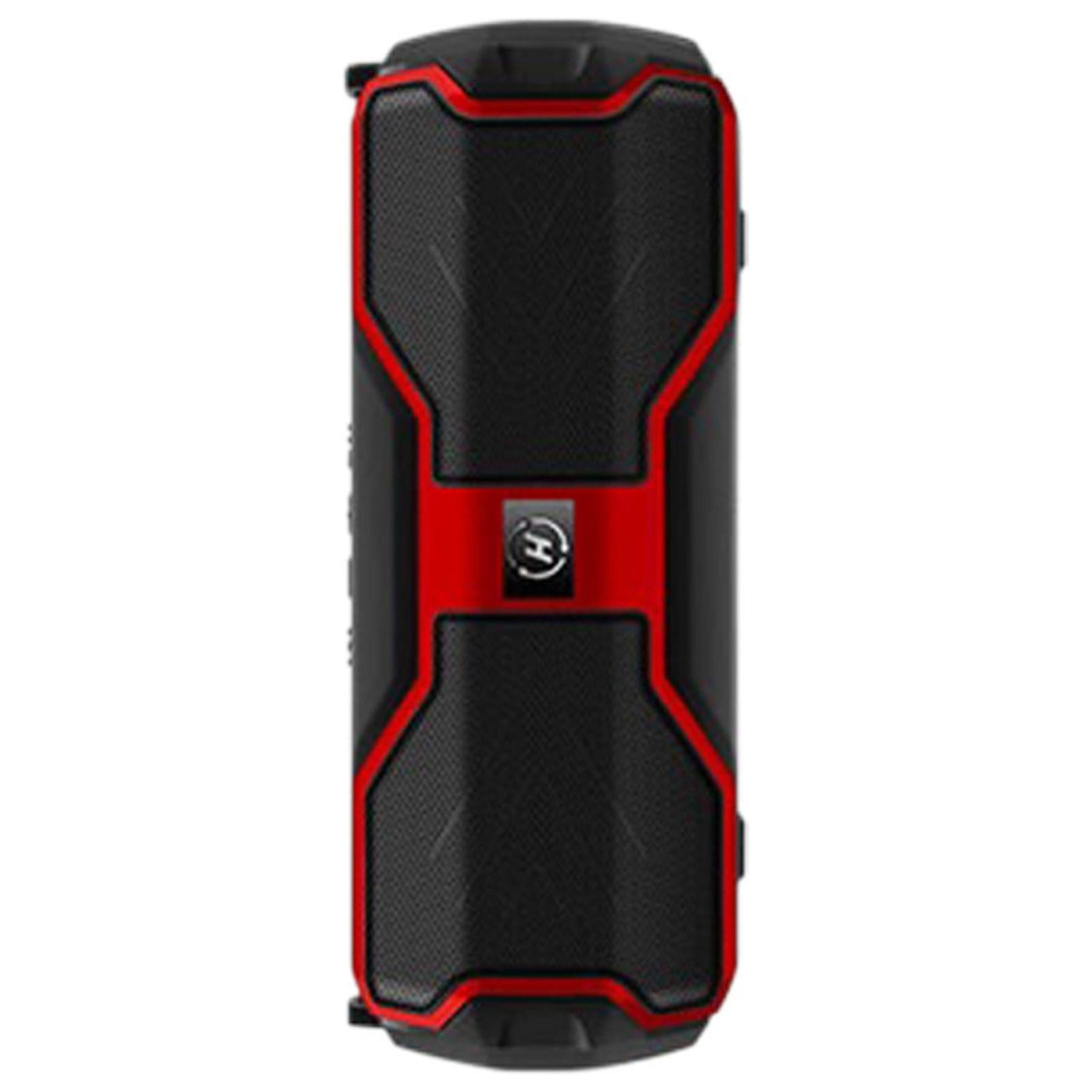 PAVEOS New Multi-functional Portable Bluetooth Speakers High-powered Subwoofer-speaker Stereo Sound with RGB Effect Support FM Card AUX Bluetooth Audio Receiver Suitable for the Elderly Red