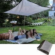 PAVEOS Patio Covers for Shade and Rain in Clearance 90% Shade Fabric Sun Shade Cloth Screen with Reinforced Grommets for Outdoor Patio Garden Pergola Cover Canopy Gray-D