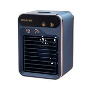 PAVEOS Room Air Conditioners Desktop Silent USB Small Refrigeration Plus Water Electric Fan Home Office Dormitory Chiller Blue