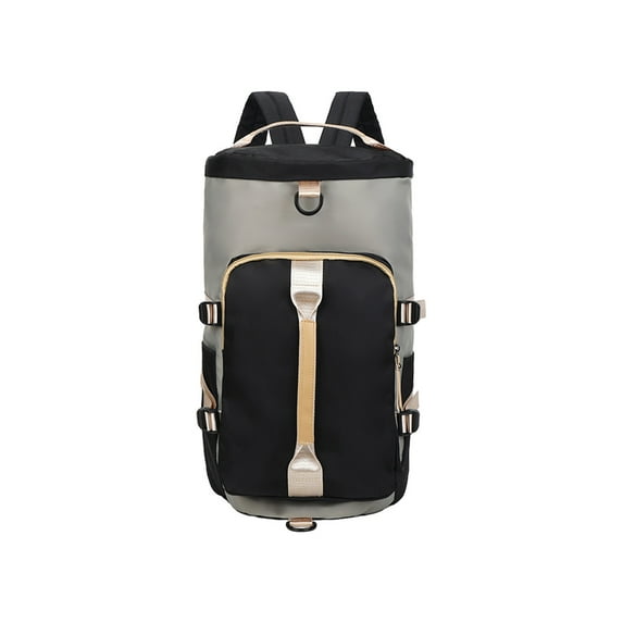 PAVEOS Small Backpack The Durable Crowdsource Design Duffel Bag with 7 Optimal Compartments Including Water Resitive Pouch,Dry Wet Separated Gym Bag Sport Training Handbag Yoga Bags Travel Bag Black