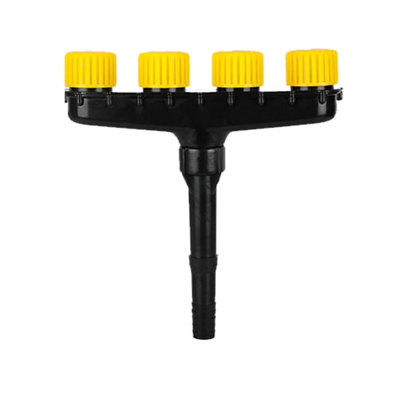 PAVEOS Sprayer Nozzles Clearance Multi- Spraying Porous Spray (1-1.2inch) Watering Vegetable Garden Watering Pipe Spray Water Sprinkler Sprayer Nozzle Black-e