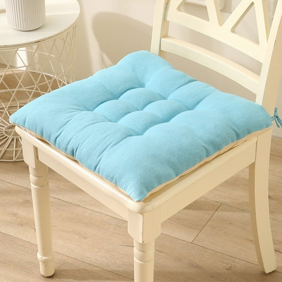 PAVEOS Dining Chair Cushions, Small Corduroy Chair Cushion for Patio and Office, Compact and Comfortable Seat Pad