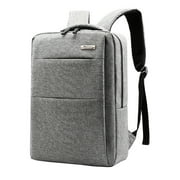 PAVEOS Travel Bag Business Backpack Men's USB Charging Travel Korean High Capacity Computer Bag Laptop Bag Gray