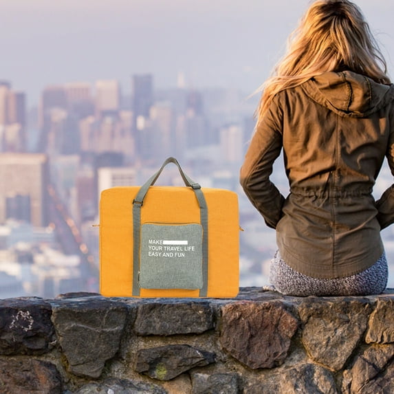 PAVEOS Travel Tote Bags Foldable, Travel Duffel Bag, Sports Tote Gym Bag, Shoulder Weekenders Overnight Bag for Women