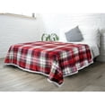 thumbnail image 1 of PAVILIA Christmas Plaid Blanket | Sherpa Fleece Flannel Throw Blanket | Christmas Plaid Warm Plush Microfiber Blanket for Couch Sofa | 60x80 Inches, 1 of 7