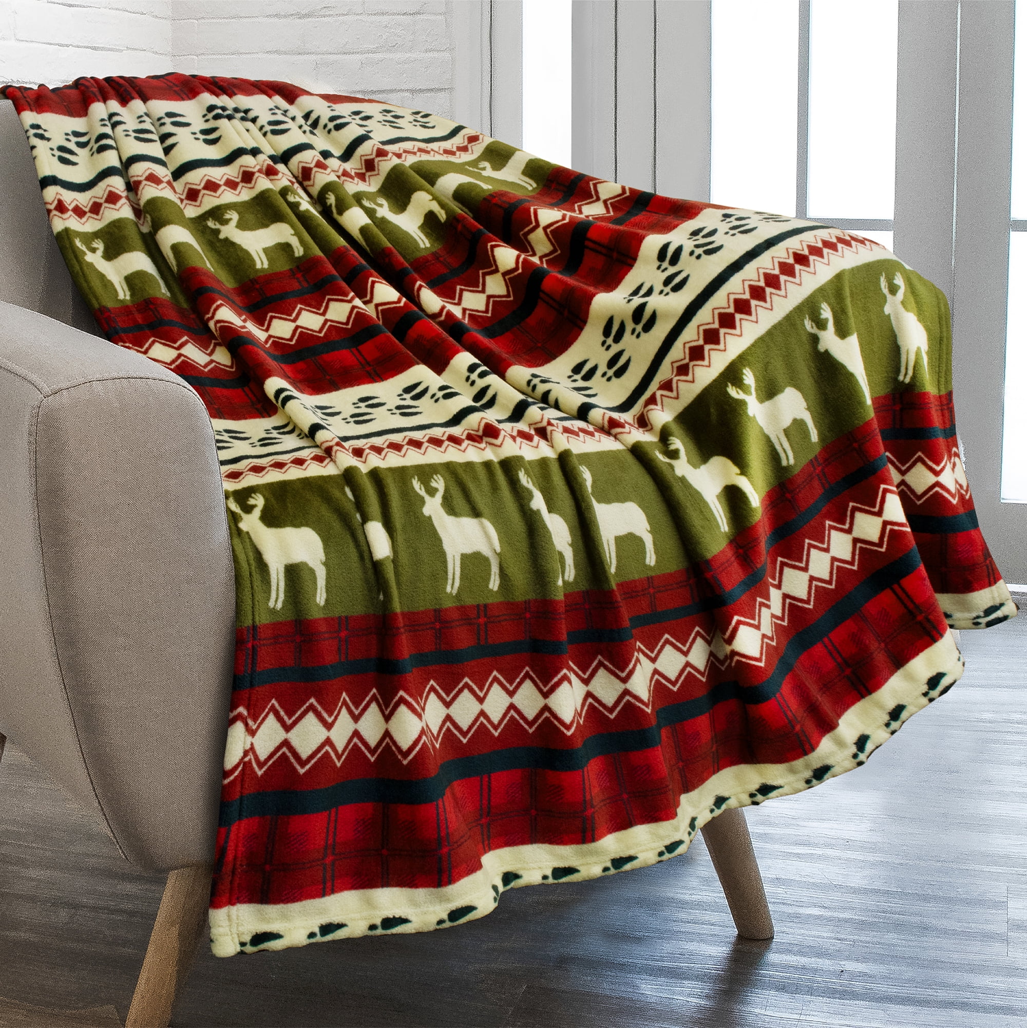 PAVILIA Christmas Throw Blanket Walmart Walmart
