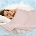thumbnail image 1 of PAVILIA Cooling Blanket for Hot Sleepers, Lightweight Summer Blanket for Bed, Cooling Chill Throw Blanket for Night Sweats Absorb Heat for Adult Kids on Warm Night, Pink, 60x80inch, Twin, 1 of 7