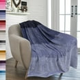 thumbnail image 1 of PAVILIA Flannel Fleece Throw Blanket for Couch | Super Soft Cozy Microfiber Couch Blanket | Decorative Accent Throw, 1 of 7