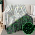 thumbnail image 1 of PAVILIA Glow in the Dark Blanket, Dinosaur Gift for Girls Boys, Toy Blanket for 1 2 3 4 5 6 7 8 9 10 Year Old Boy, Soft Plush Fleece Kids Gift Blanket for Birthday, Christmas, Room Decor, 60x80, 1 of 9