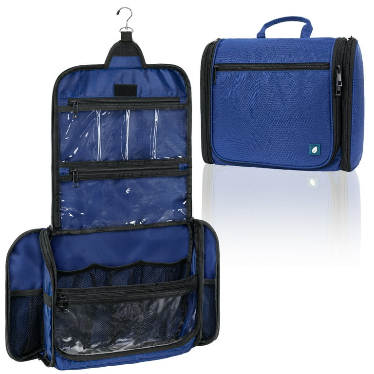 PAVILIA Large Hanging Toiletry Bag Travel Bag Women Men, Cosmetic