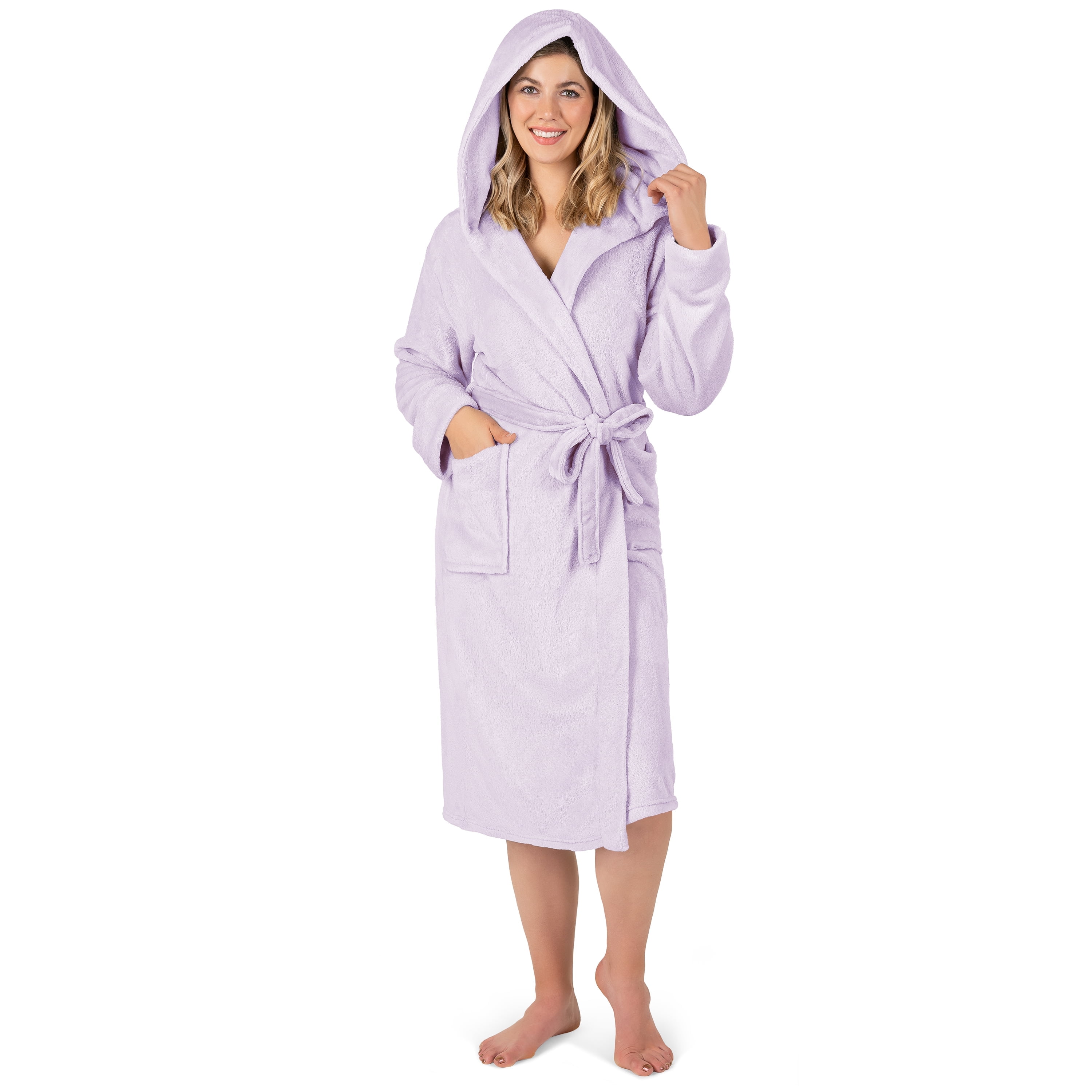 Moon Purple Pattern Print Women Long Robe