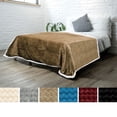 thumbnail image 1 of PAVILIA Premium Chevron Sherpa Blanket Twin Size | Soft Reversible Taupe Fleece Blanket Throw | Plush, Fuzzy Throw for Bed, TV Blanket| Lightweight Microfiber, 60x80 Inches, 1 of 7