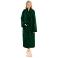 thumbnail image 1 of PAVILIA Premium Womens Plush Soft Robe Fluffy, Warm, Fleece Sherpa Shaggy Bathrobe (2XL/3XL, Emerald Green), 1 of 5