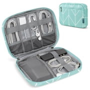 PAVILIA Travel Cord Organizer, Electronic Organizer Travel Case, Tech Organizer Travel Case, Cable Organizer Travel Storage, Small Charger Cord Bag Pouch, Trave